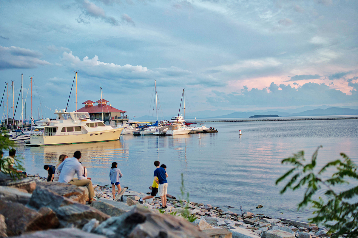 Burlington waterfront